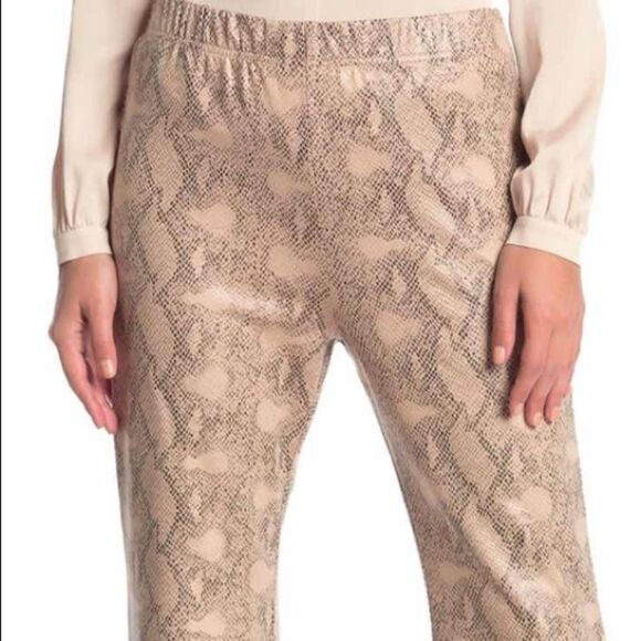 ‎Snake Print High Waist Flare Pants - Picture 8 of 14